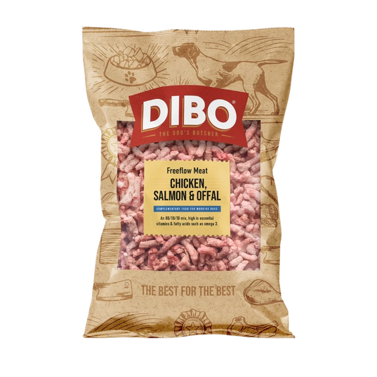 DIBO Chicken, Salmon and Offal Freeflow 1kg