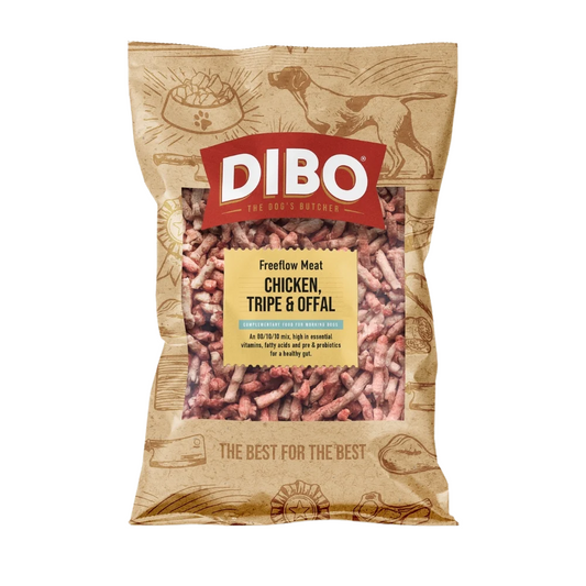 DIBO Chicken, Tripe & Offal Freeflow 1kg