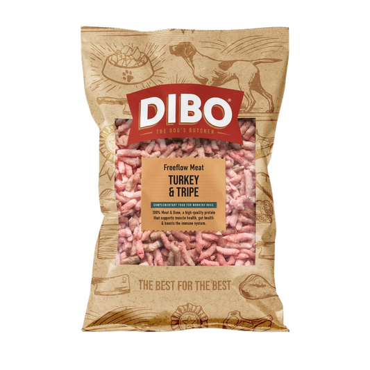 DIBO Free Flow Turkey and Tripe 1kg