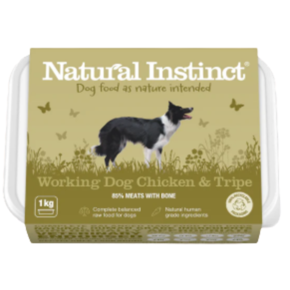 Chicken and Tripe 1kg (Natural Instinct)