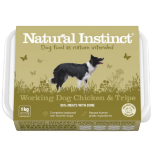 Chicken and Tripe 1kg (Natural Instinct)