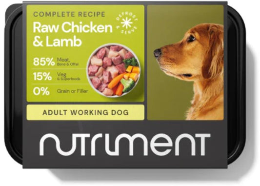 Chicken and Lamb formula Tray 500g