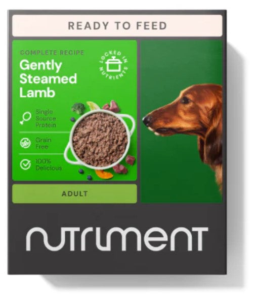 Gently Steamed Recipe - Lamb for Dogs 395g