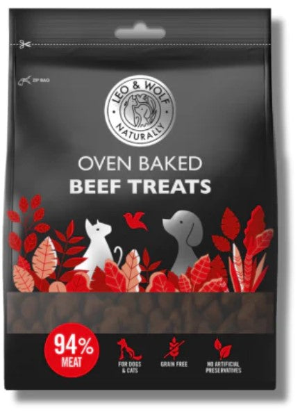 Leo & Wolf Oven Baked BEEF treats