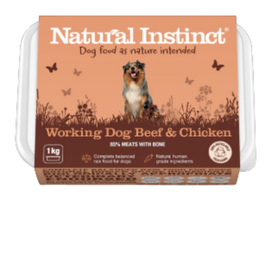 Beef and Chicken 1kg (Natural Instinct)