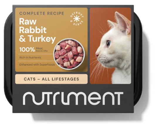 Rabbit with Turkey Dinner (for Cats) Tray 175g