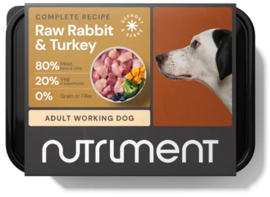 Rabbit with Turkey formula Tray 500g